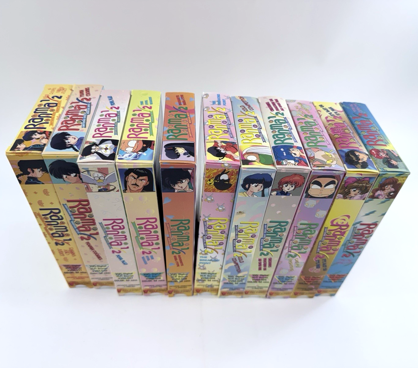 Viz Video Ranma 1/2 Anything-Goes Martial Arts Box Set (VHS, 1996, Dub) - No CD