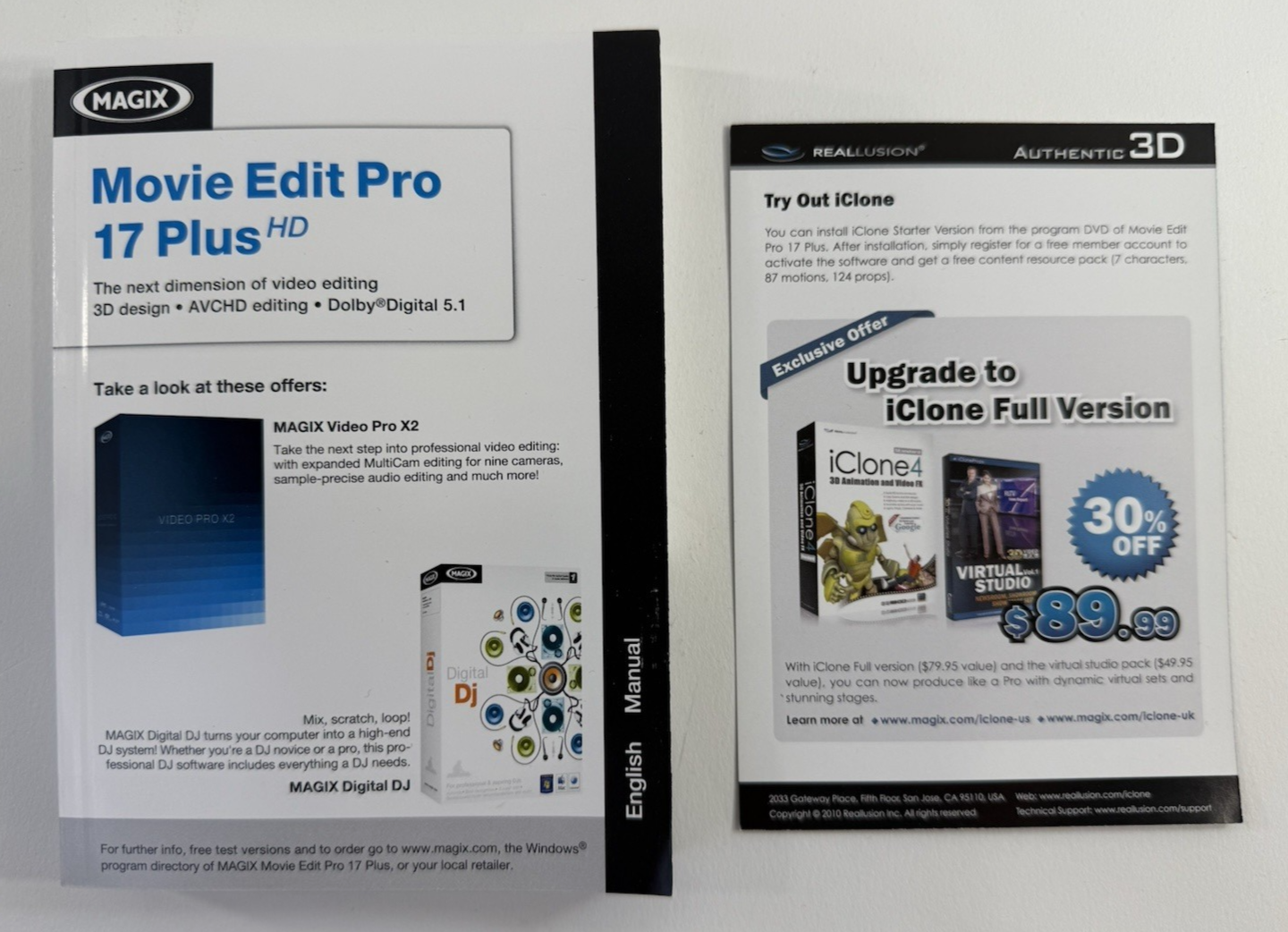 Magix 2010 Movie Edit Pro 17 Plus HD (PC DVD, Windows XP, Vista, 7)