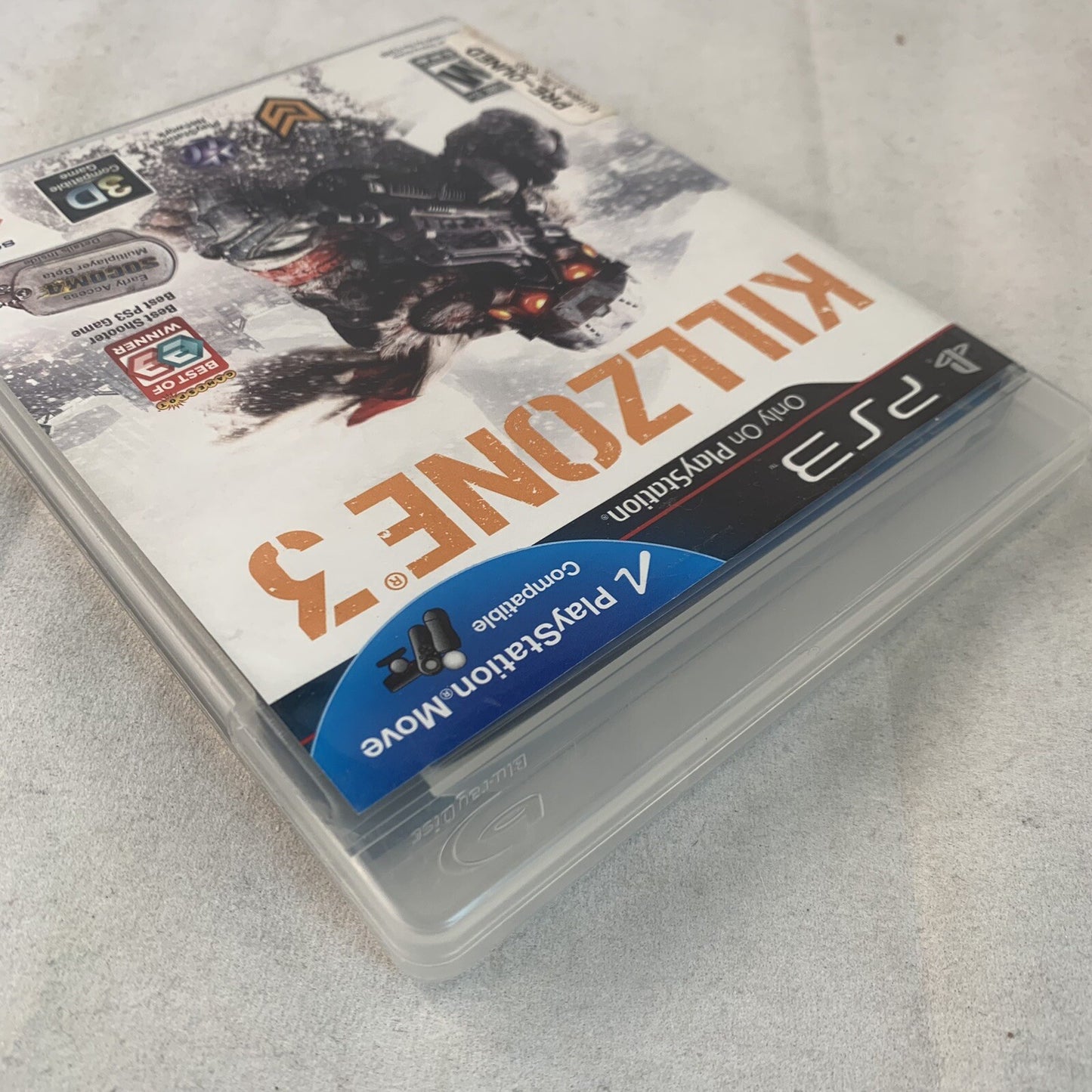 KillZone 3 (PlayStation 3, 2011) Game Case Manual Insert