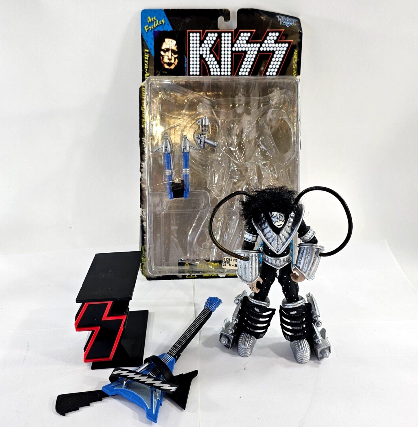 McFarlane Toys 1997 KISS Ultra Action Figures with Original Boxes - Read
