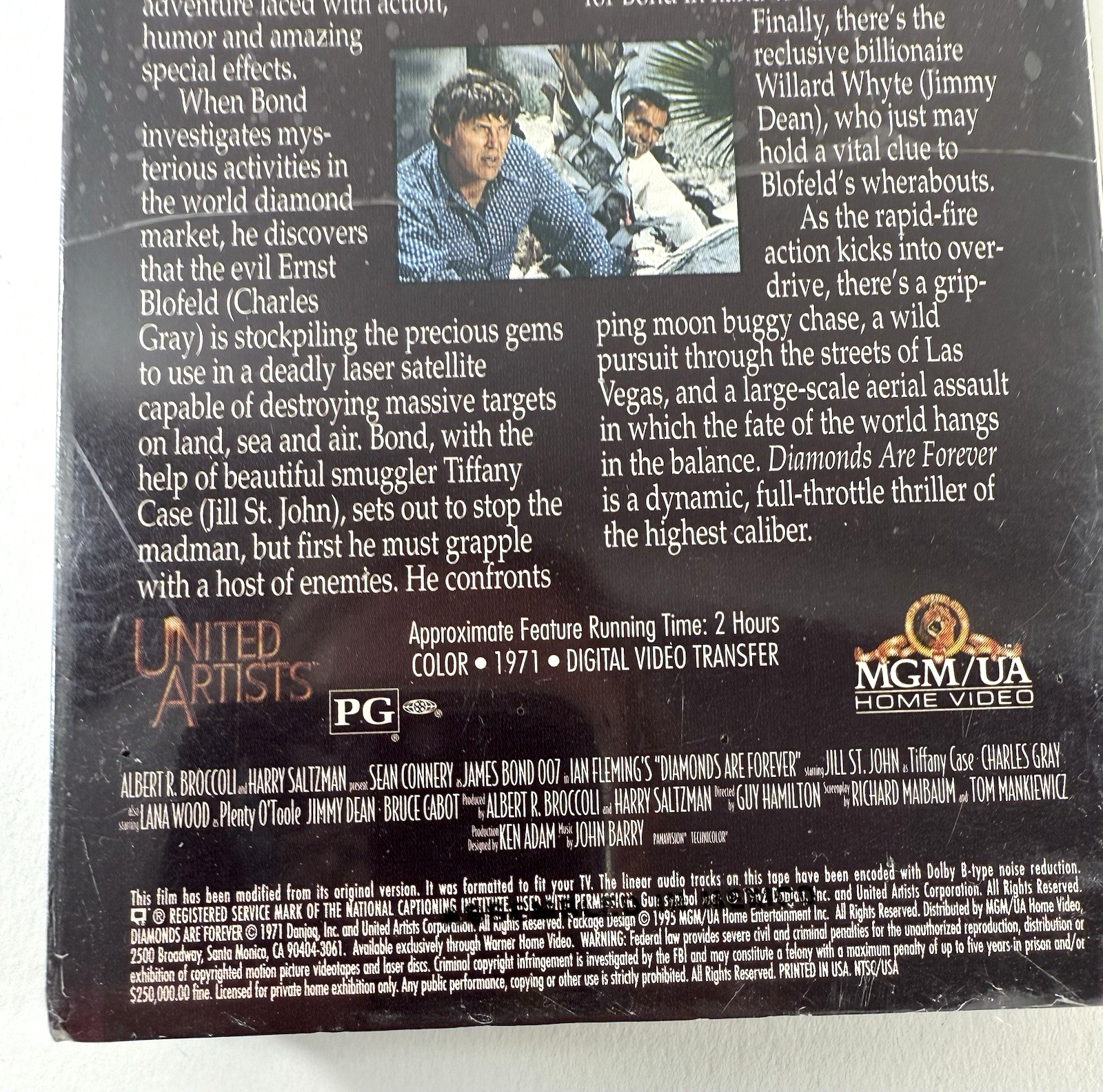 Diamonds Are Forever (VHS Bundle) You Only Live Twice, From Russia With Love