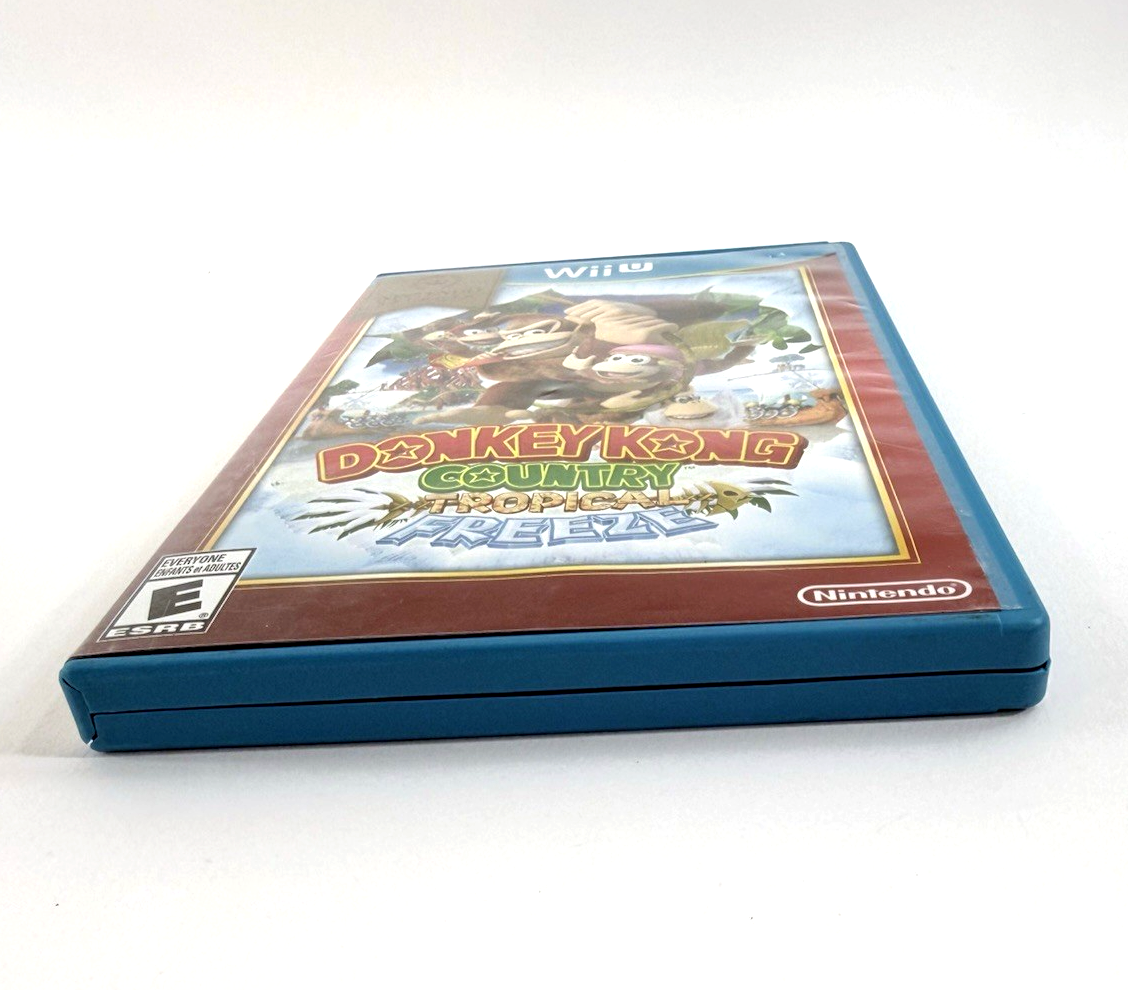 Donkey Kong Country: Tropical Freeze (Wii U, 2016) Game Case Manual - Tested
