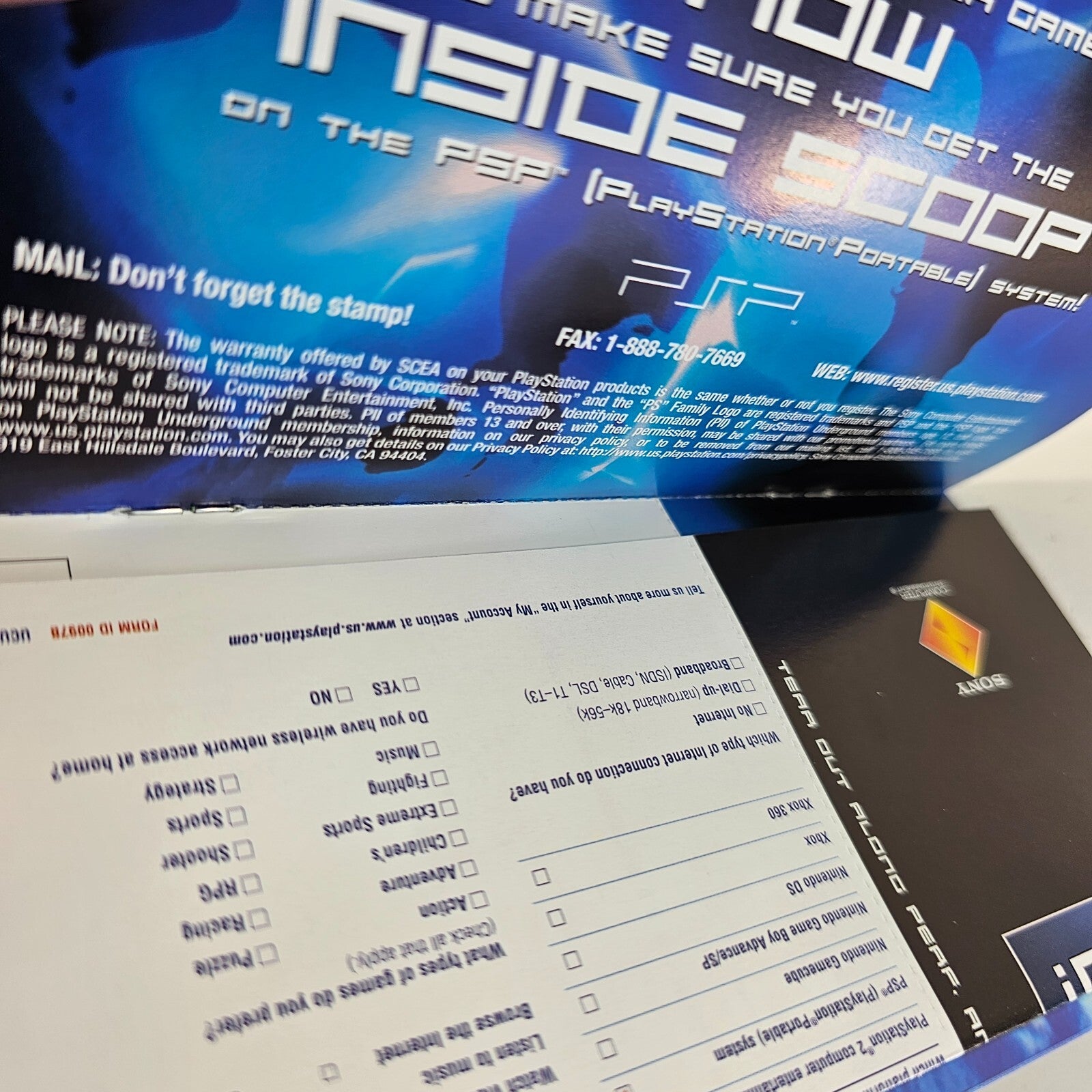 Hot Shots Golf: Open Tee Greatest Hits (Sony PSP, 2006) Game Case Manual Insert