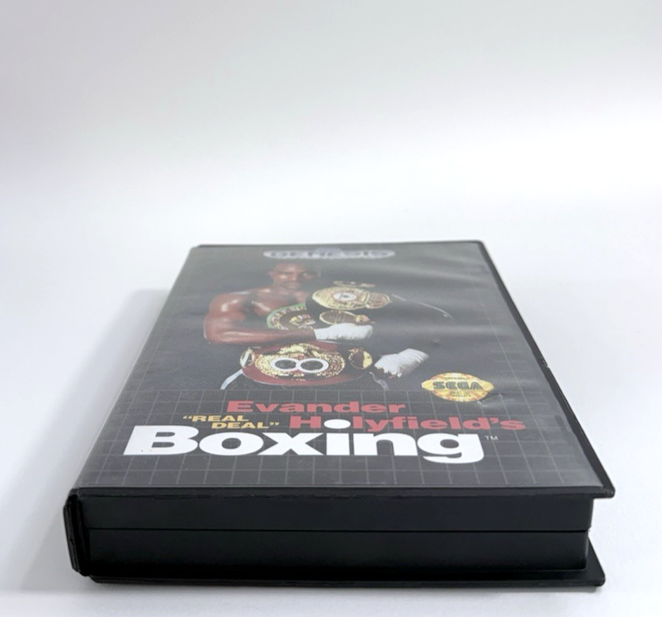 Evander Holyfield's "Real Deal" Boxing (Sega Genesis, 1992) Game, Case, Manual