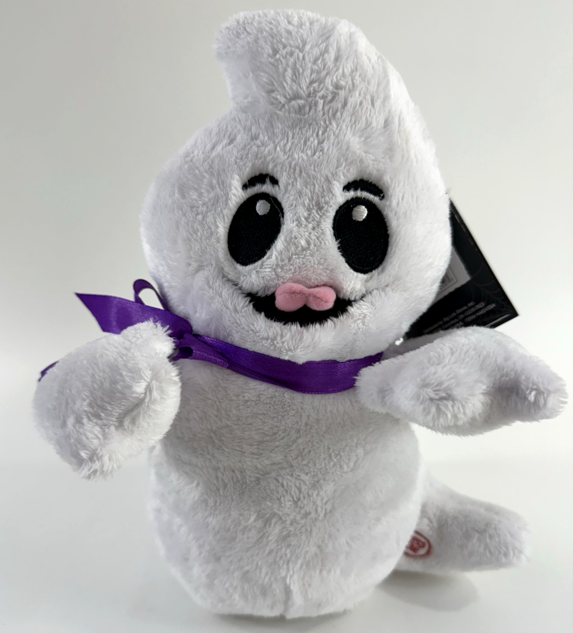 Big Lots 2018 10" Halloween Funny Face Ghost Animatronic Plush - New, Tested