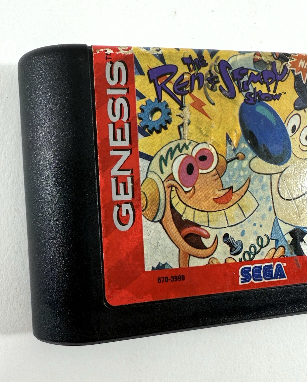 Ren & Stimpy Show Presents: Stimpy's Invention (Sega Genesis, 1993) Game Only