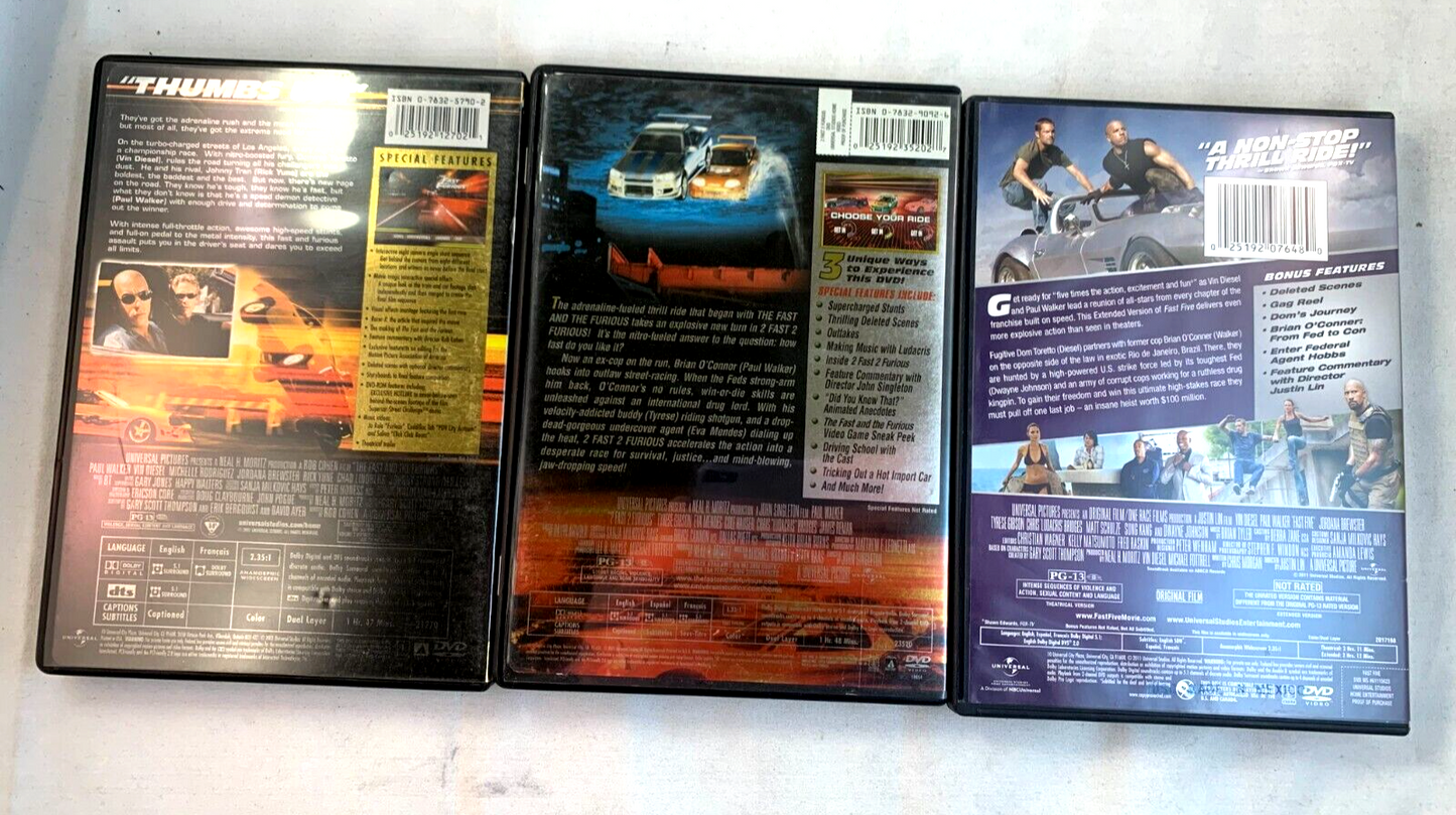 The Fast and the Furious - Widescreen Collector's Edition (DVD, 2002)