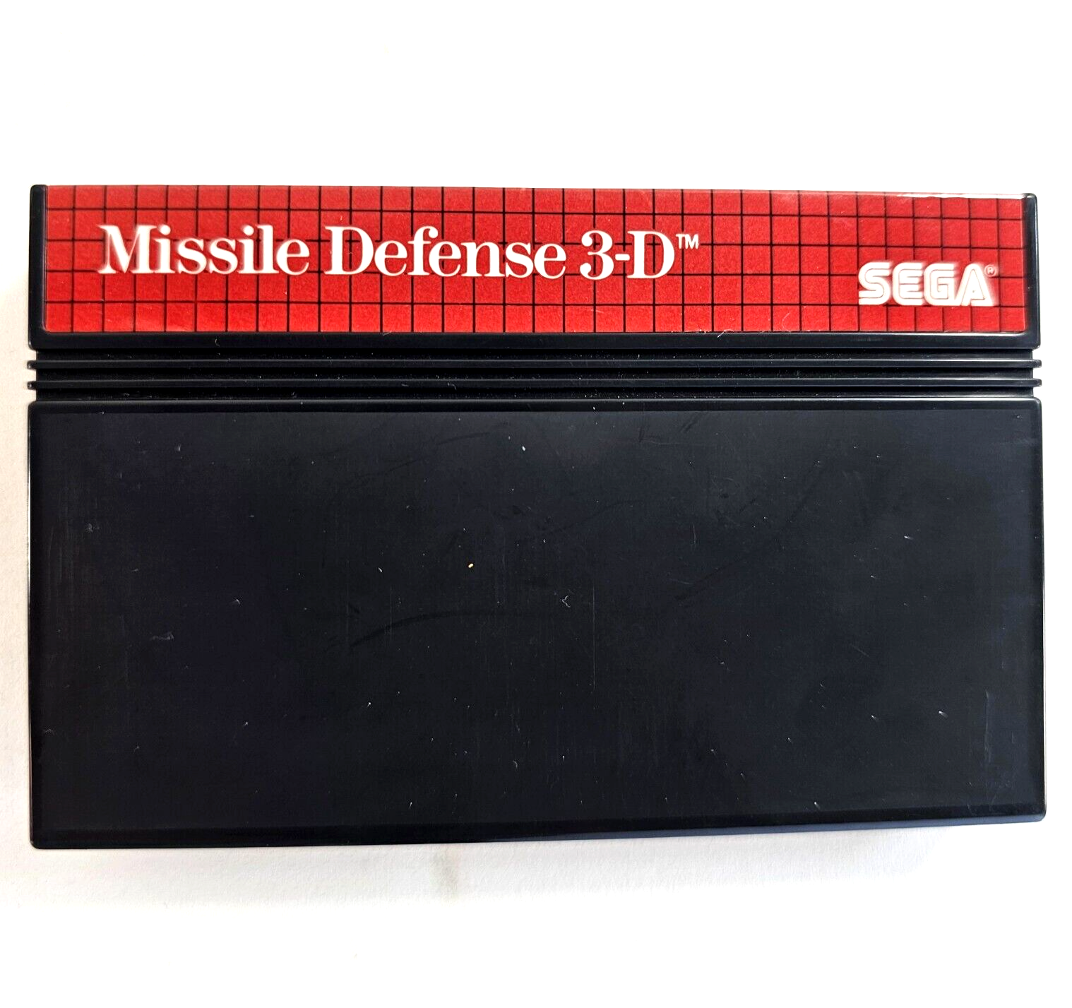 Missile Defense 3-D (Sega Master System, 1987) Game Case Manual - Tested