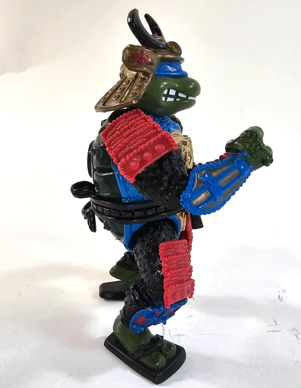 Playmates 1990 Leo The Sewer Samurai Teenage Mutant Ninja Turtles Action Figure