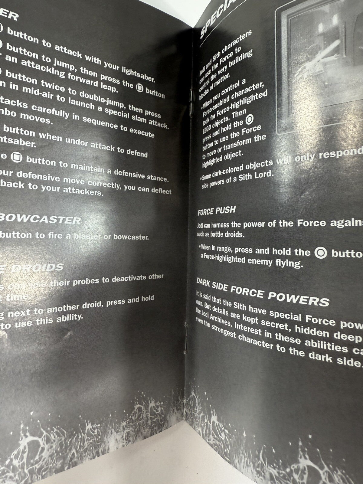 LEGO Star Wars: The Video Game (PlayStation 2, 2005) Game Case Manual - Tested