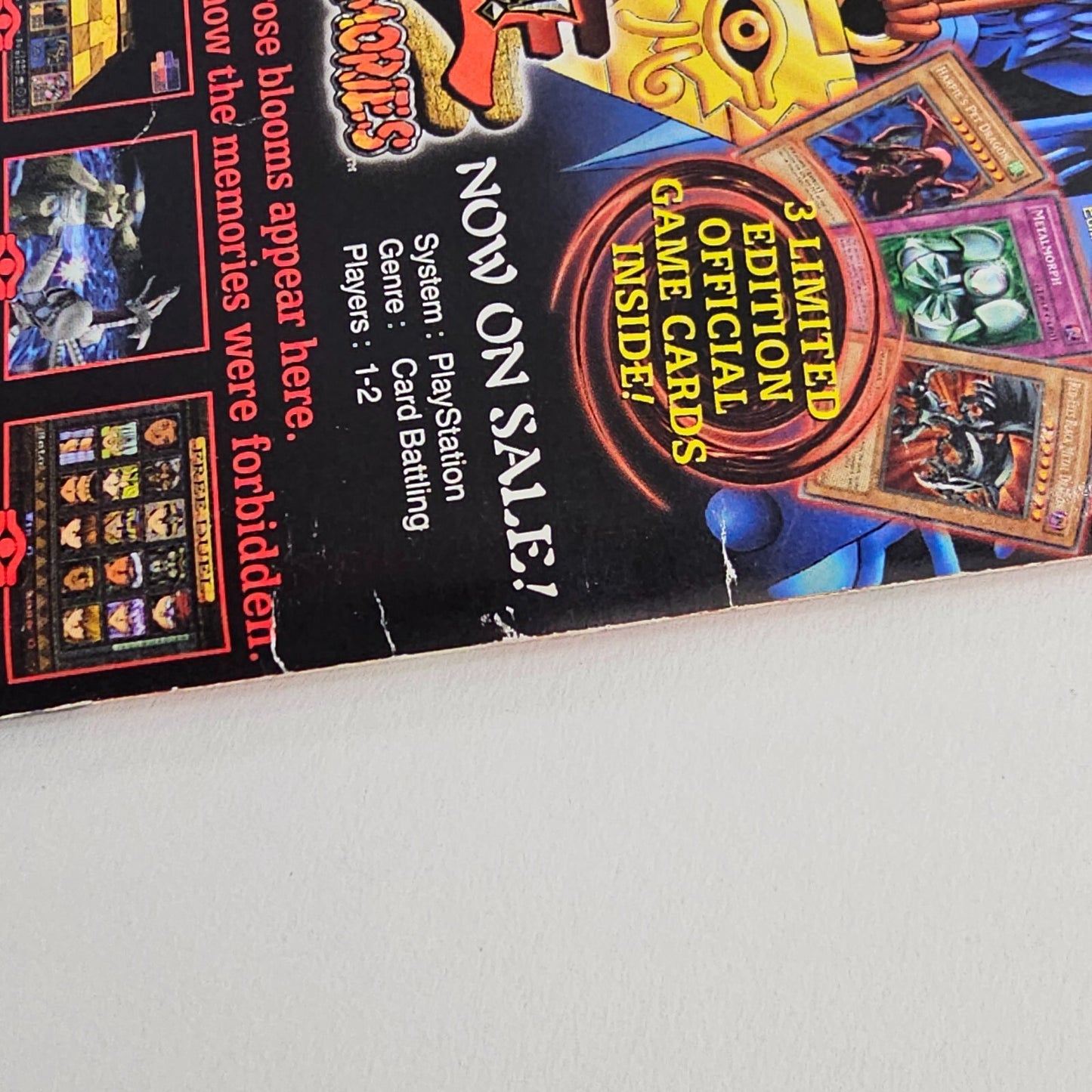 Yu-Gi-Oh! The Duelists of the Roses (PlayStation 2, 2003) Game Case Manual