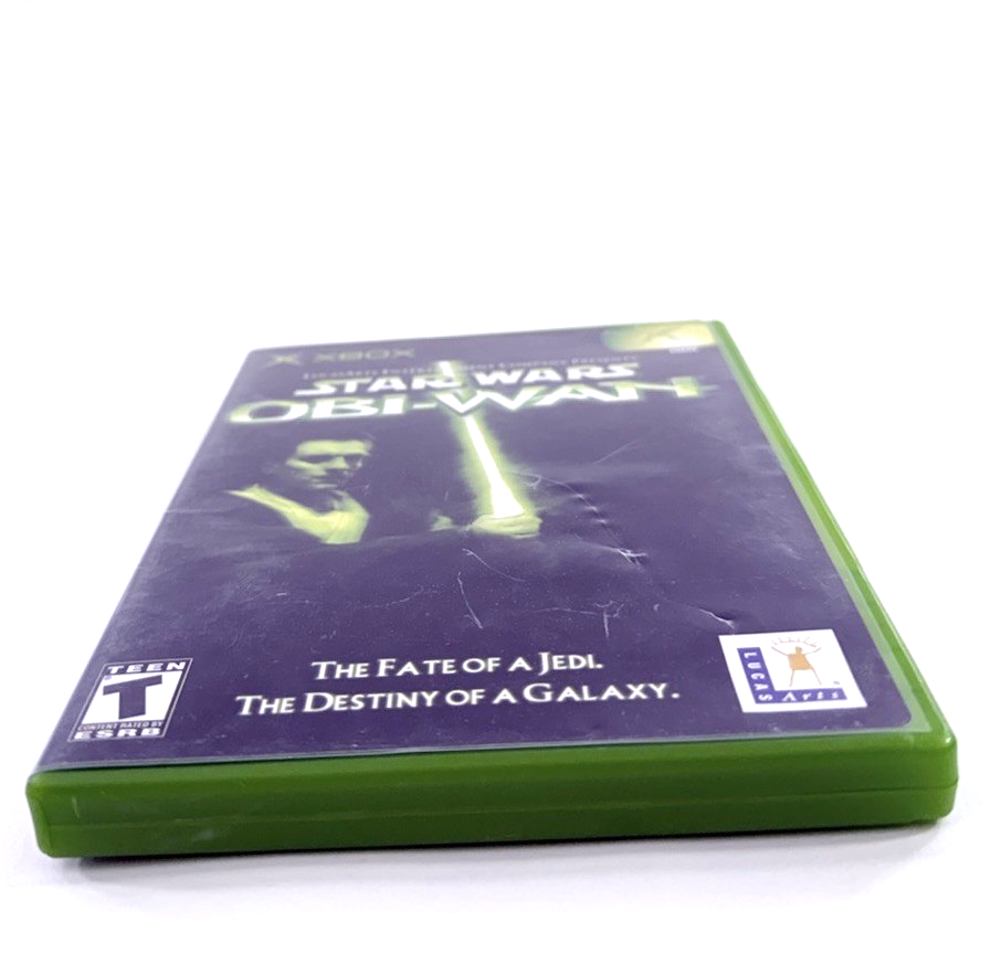 Star Wars: Obi-Wan (Microsoft Xbox, 2001) Game and Case - Tested