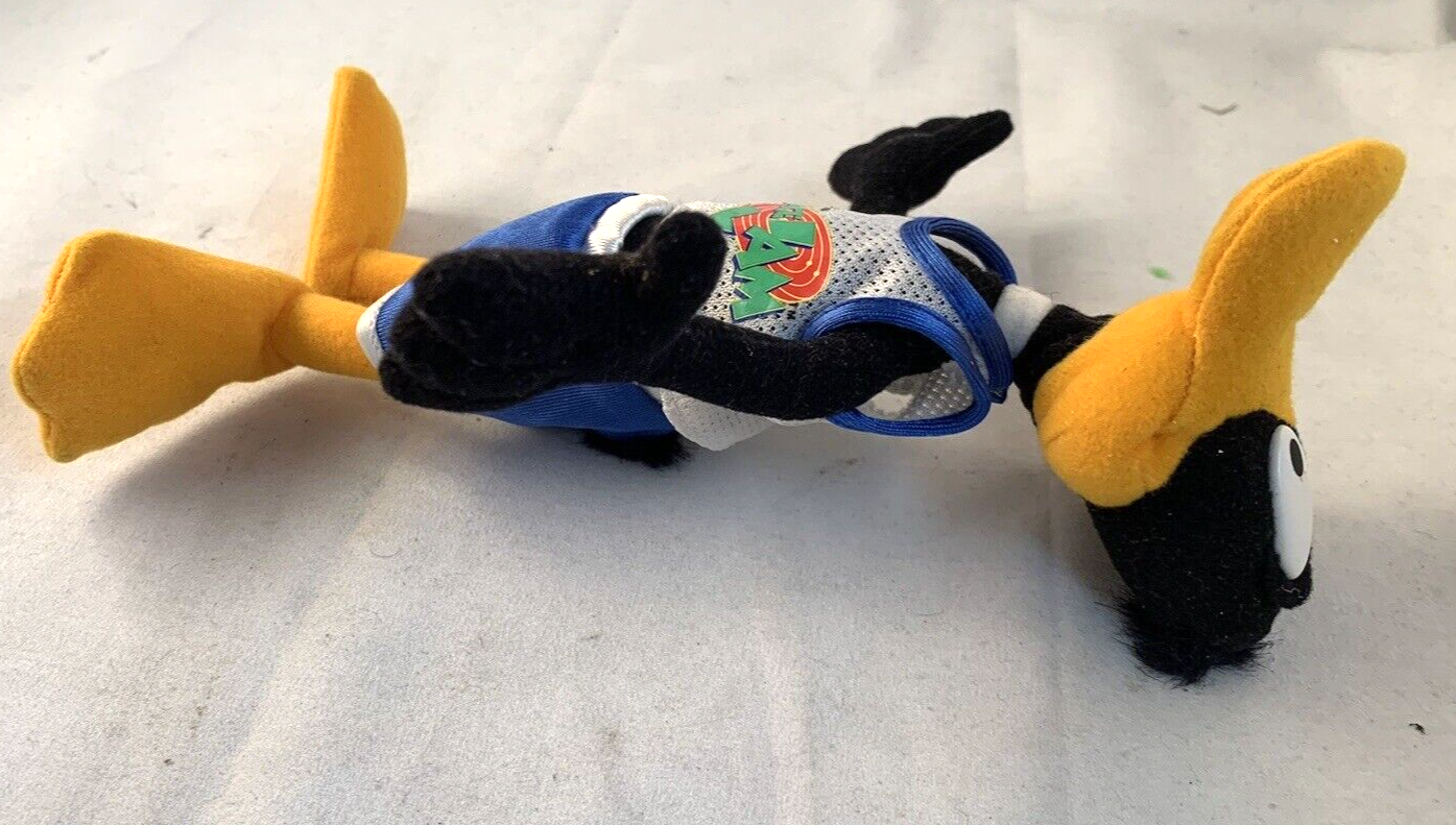 Warner Bros. 1996 McDonald's Space Jam 8.5" Daffy Duck Plush
