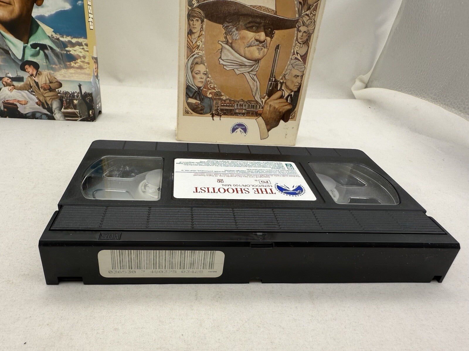 North to Alaska (VHS, 1989) The Shootist (1988) John Wayne Bundle - Tested