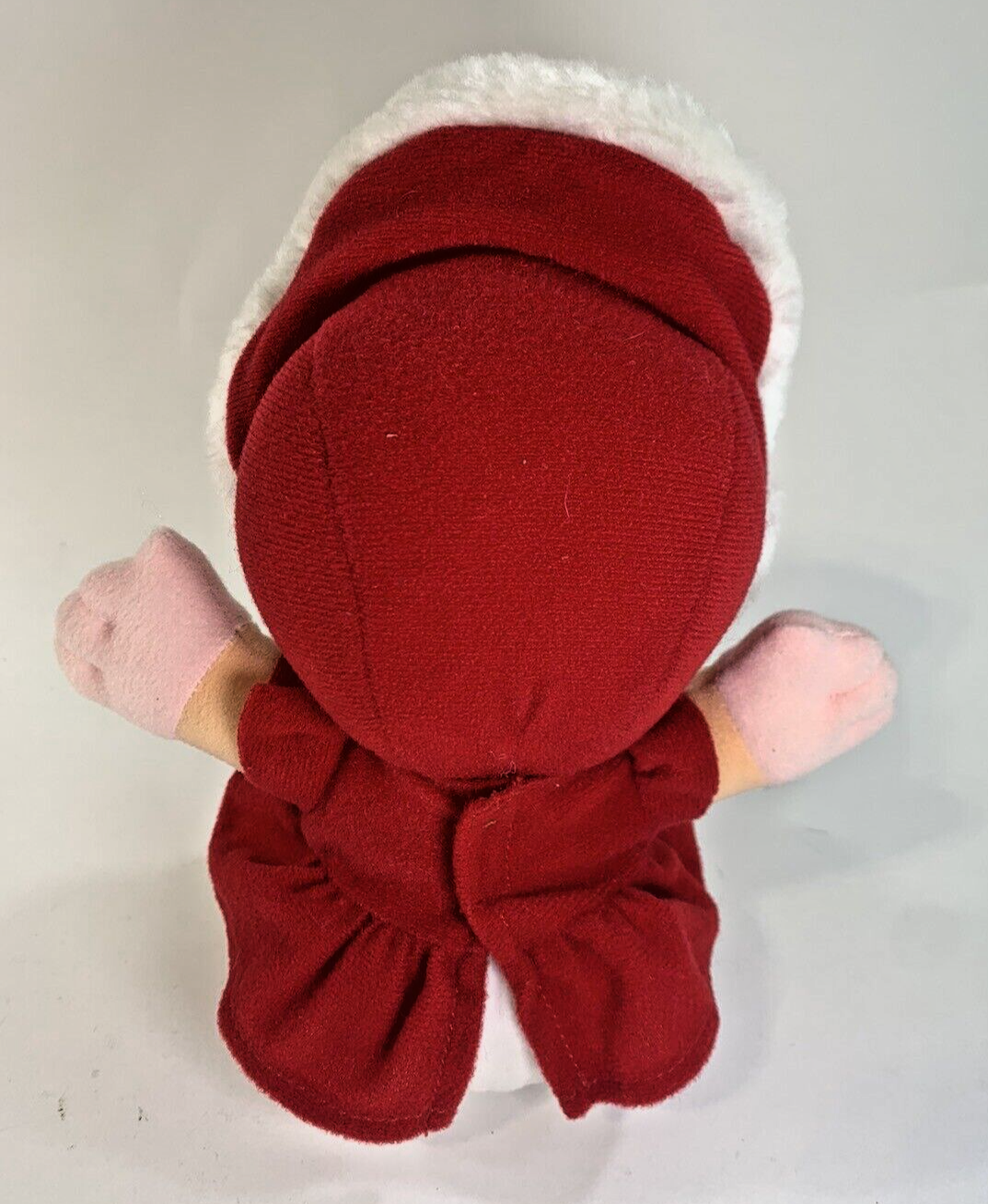 1987 Muppet Baby Miss Piggy Vintage Plush Christmas Doll 9" Jim Henson