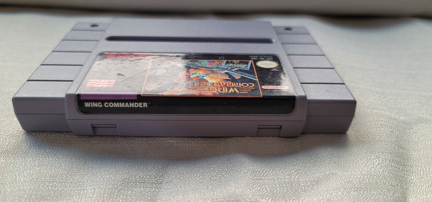 Wing Commander (Super Nintendo Entertainment System, 1992) TESTED