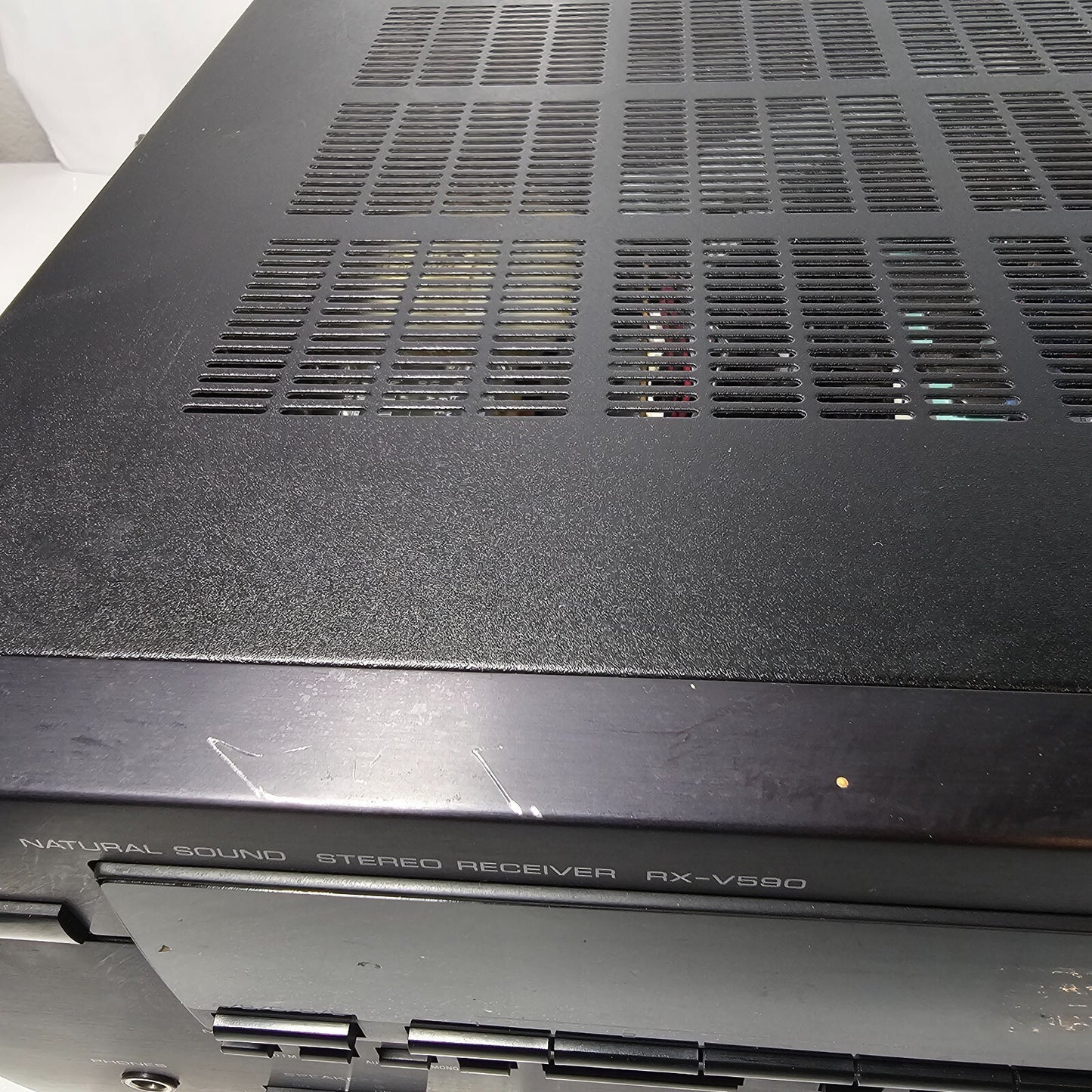 Yamaha RX-V590 RDS Audio Video 5.1 Natural Sound Surround Sound AV Receiver