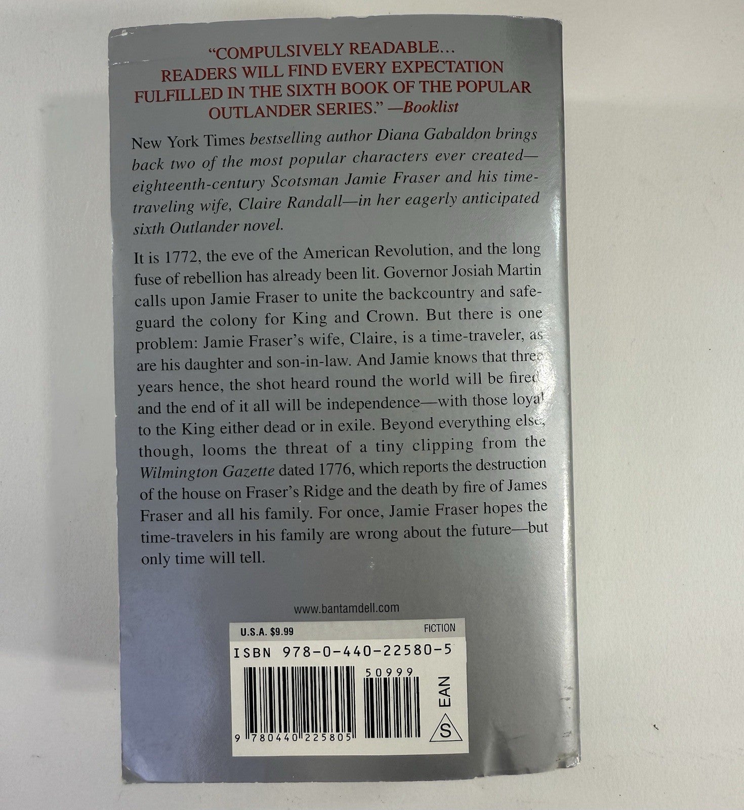 Outlander 8 Book Series, Graphic Novel, Outlandish Companion By Diana Galbadon