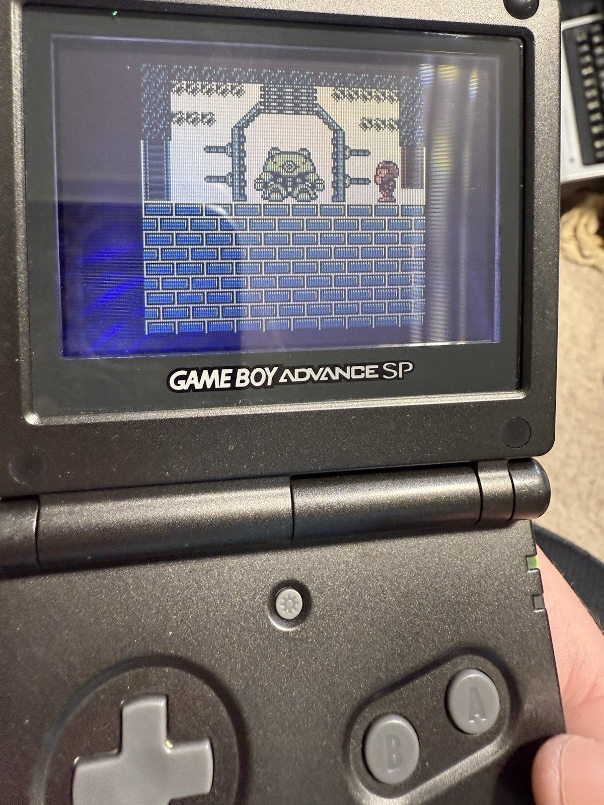 Bionic Battler (Nintendo GameBoy, 1992) Game Box Manual Registration Inserts