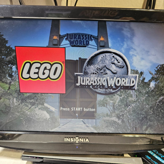 LEGO Jurassic World (Sony PlayStation 3, 2015) Game and Manual - Tested
