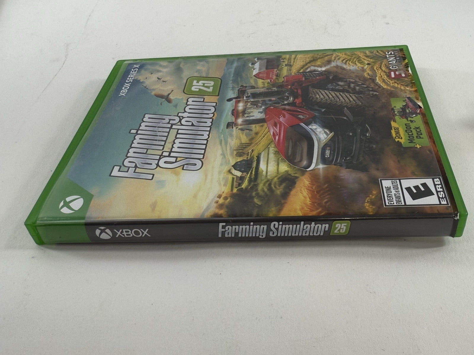 Farming Simulator 25 (Microsoft Xbox Series X|S, 2024) Game Case Insert - Tested