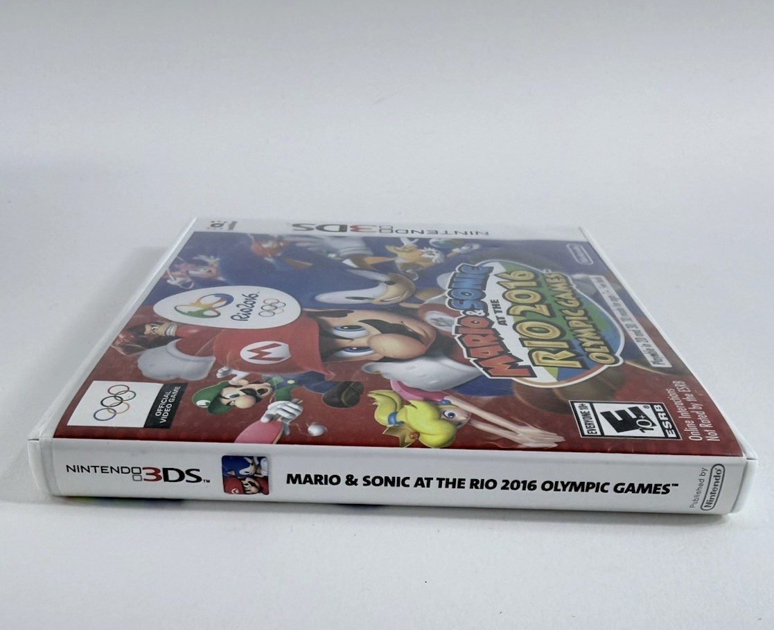 Mario & Sonic at the Rio 2016 Olympic Games Nintendo 3DS Case & Manual Only