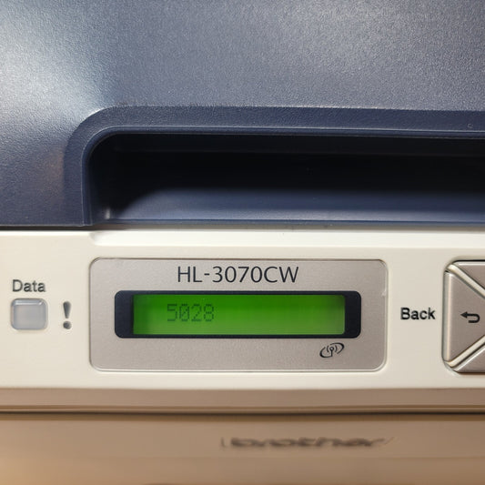 Brother HL-3070CW Wireless Toner Printer - Working - with Toners