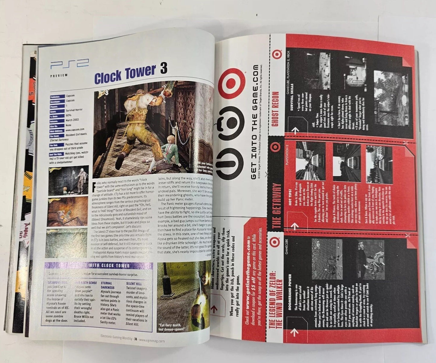 Electronic Gaming Monthly #165 The Legend of Zelda: The Wind Waker April 2003