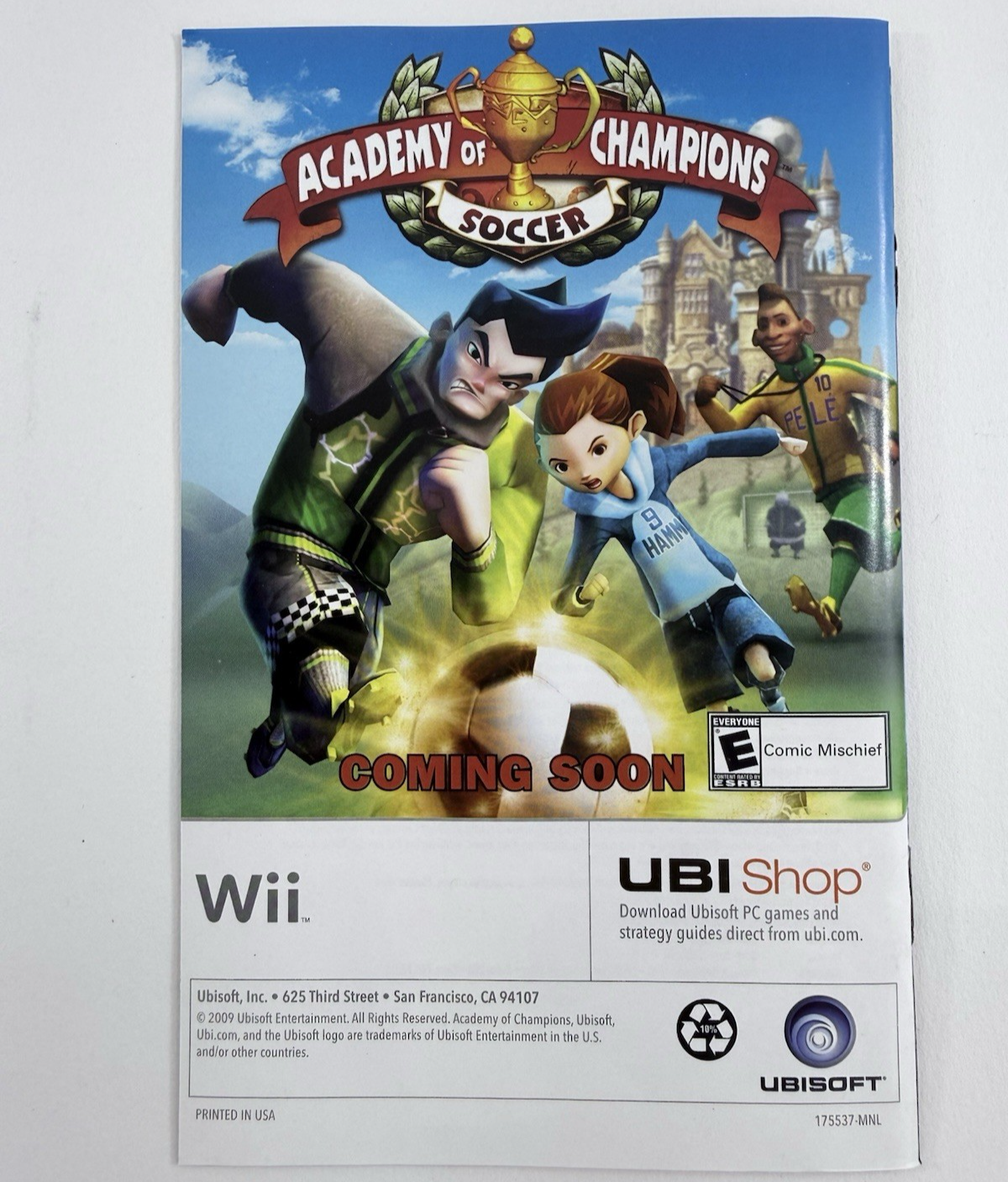 Rabbids Go Home (Nintendo Wii, 2009) Game, Case, Manual, and Insert - Tested