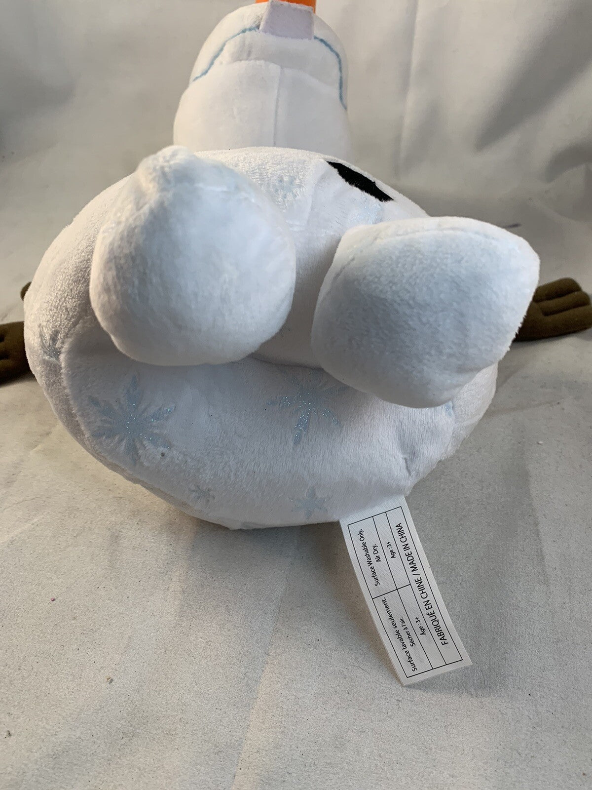 Disney Frozen 2 Olaf Plush Snowflake Sparkles Snowman 13" Plush Toy Frozen II