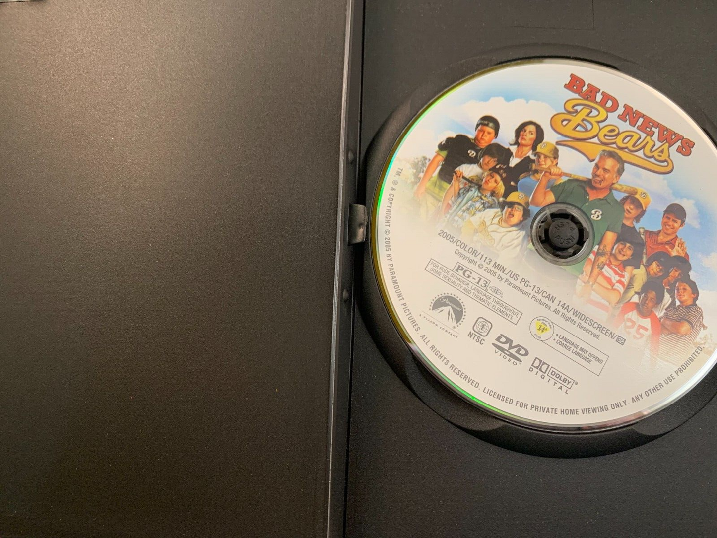 The Bad News Bears Original Trilogy and 2005 Remake (DVD bundle of 4) - Tested