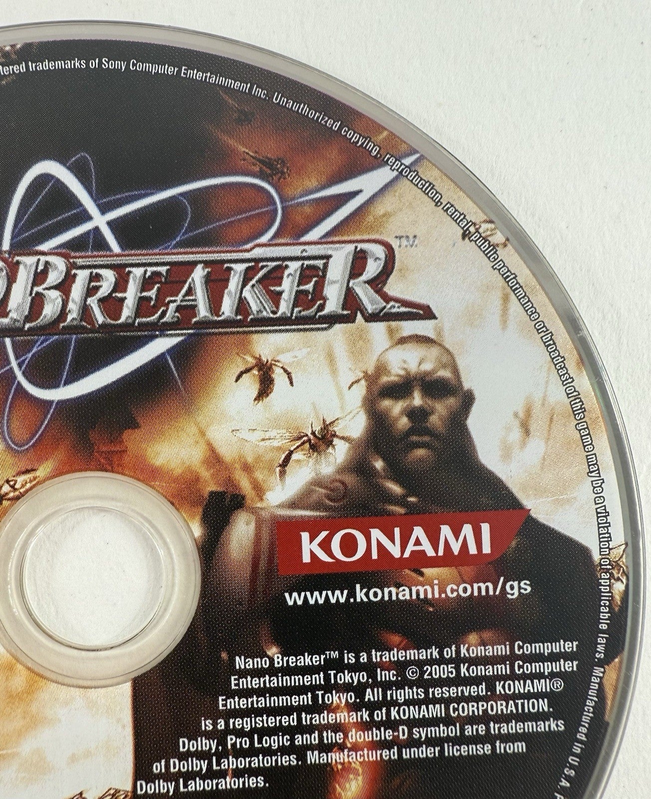 NanoBreaker (Sony PlayStation 2, 2005) Game Disc Only - Tested and Working