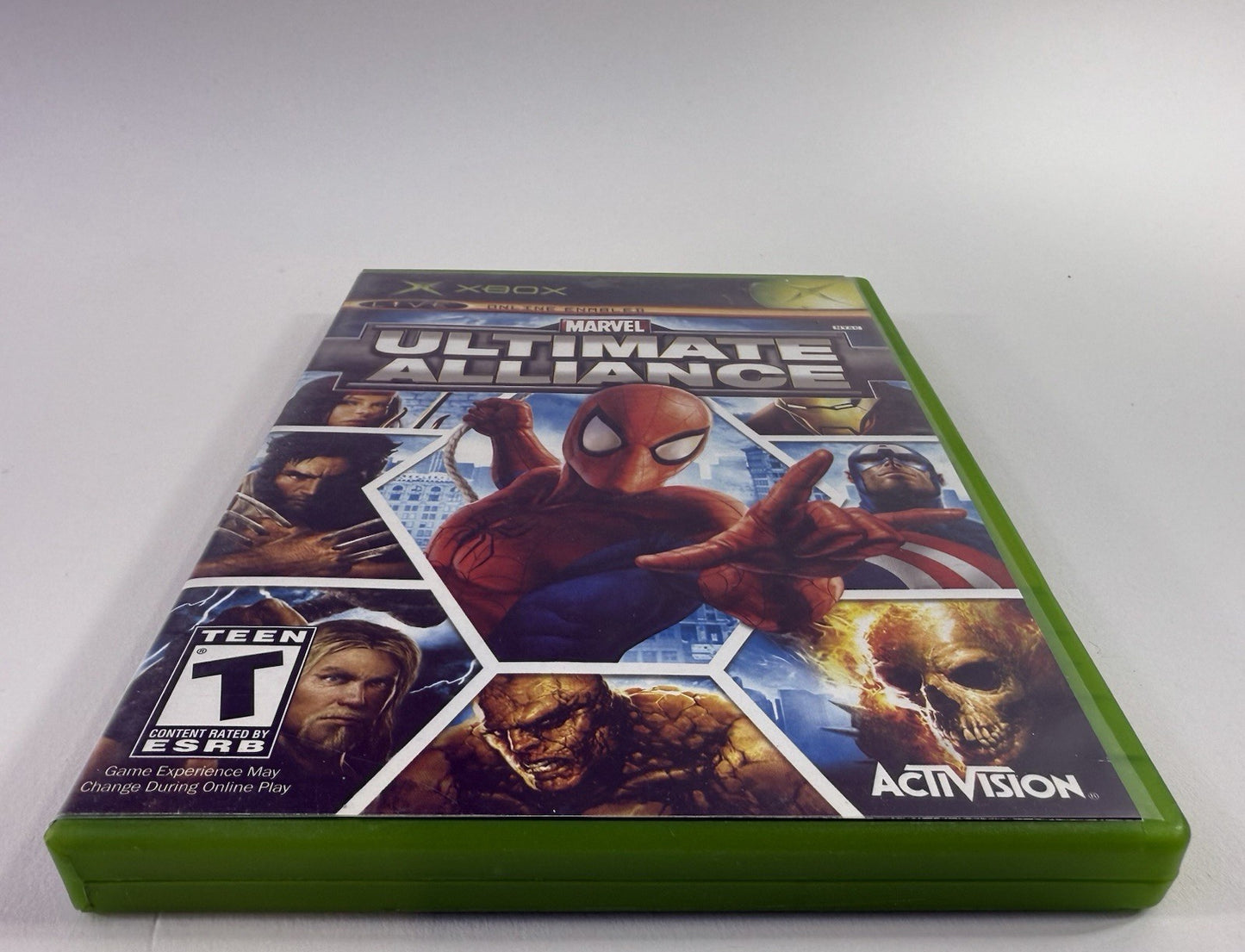 Marvel: Ultimate Alliance (Microsoft Xbox, 2006) Game Case Manual - Tested
