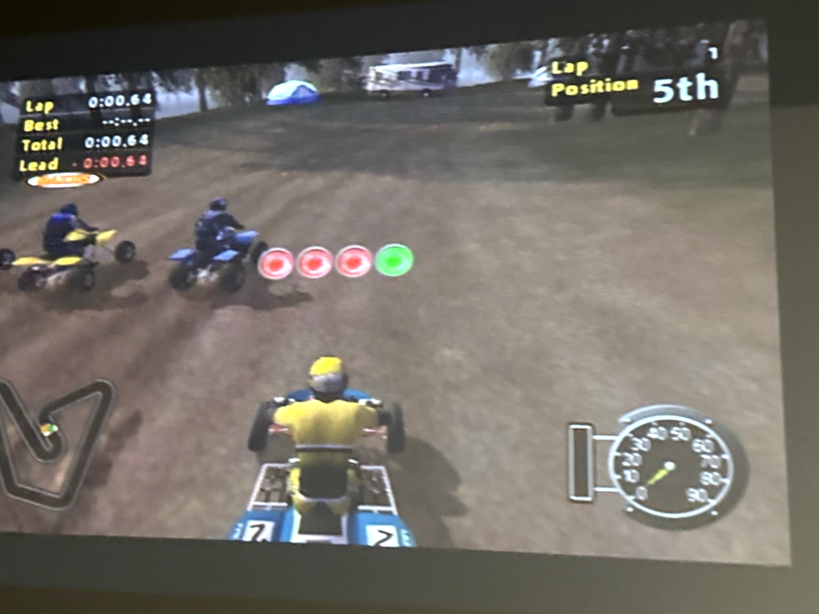 ATV Offroad Fury (Sony PlayStation 2, 2001) Game and Case - Tested and Working