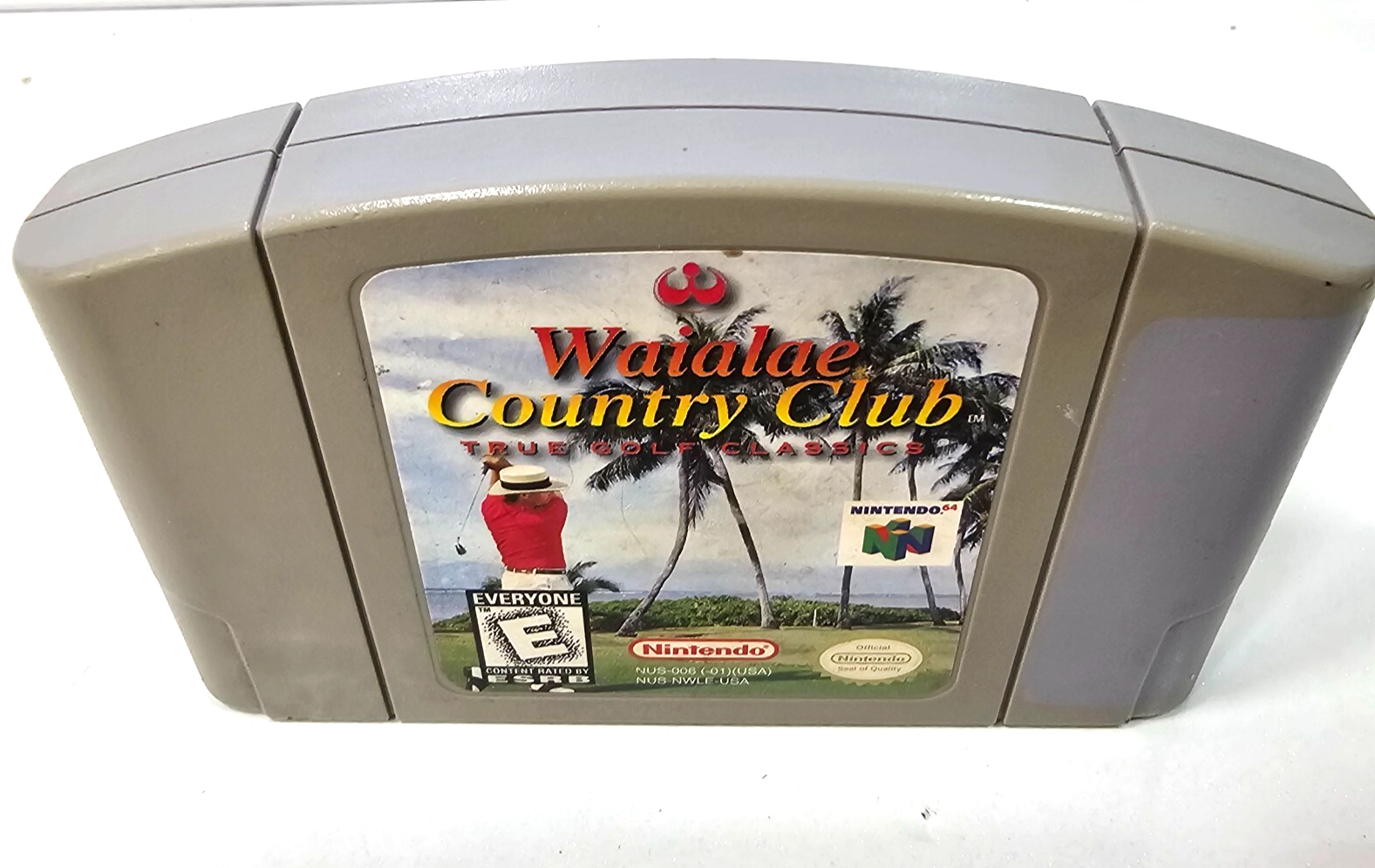 True Golf Classics: Waialae Country Club (Nintendo 64, 1998) Game Cartridge