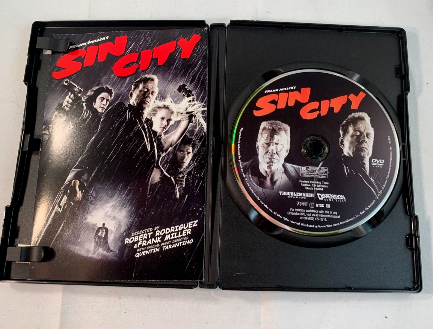 Sin City (Tarantino DVD films) The Spirit  - Tested and Working
