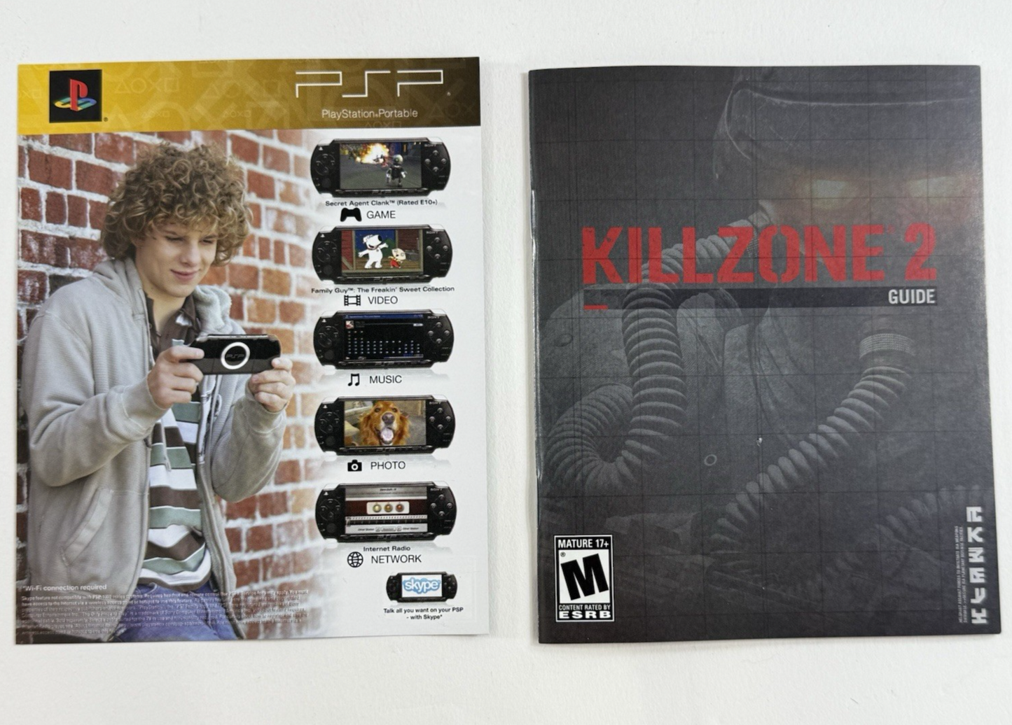 Killzone 2 (Sony PlayStation 3, 2009) Game Case Manual Registration - Tested