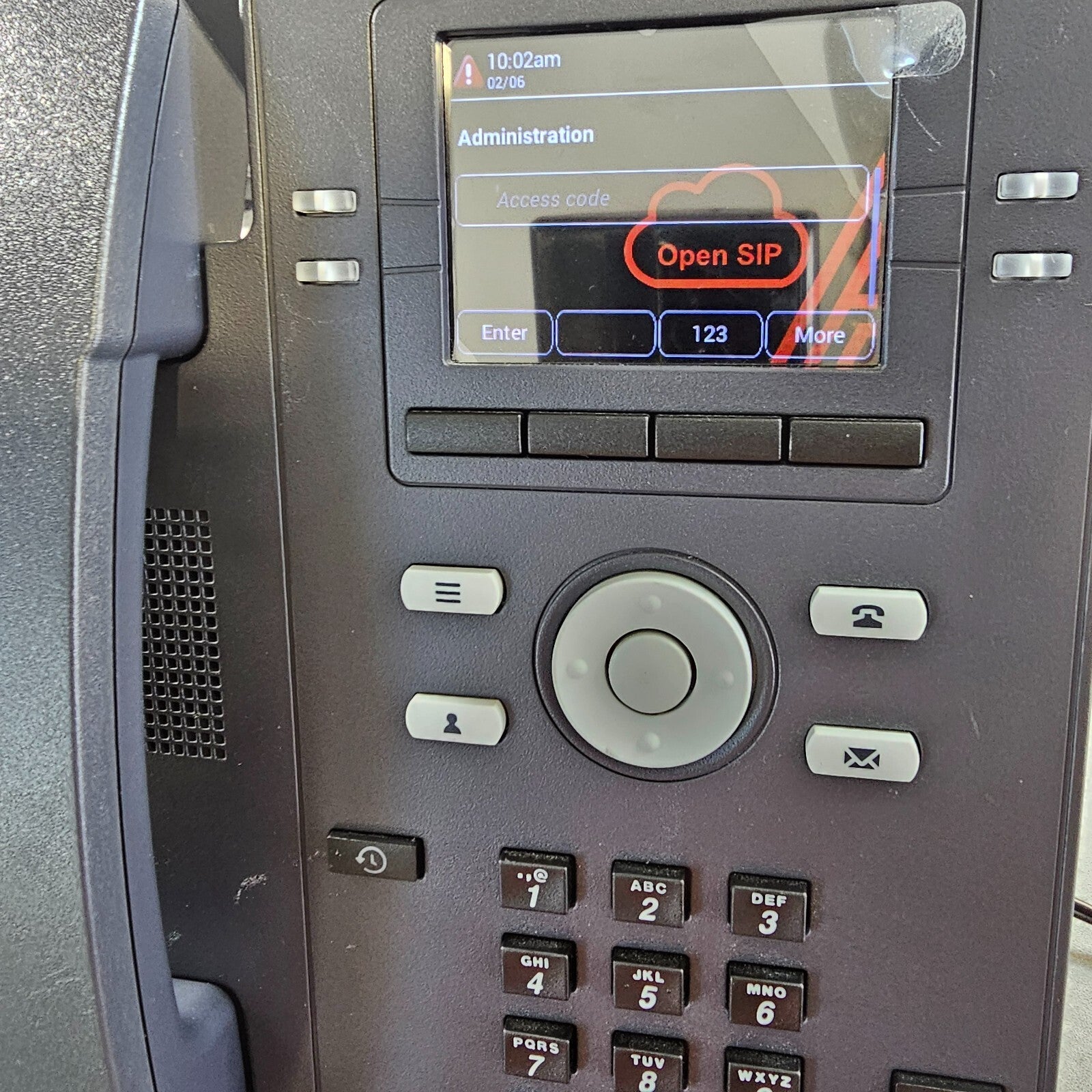 Avaya J139 VoIP 4-Line Business Phone 700513917 - Tested and Factory Reset