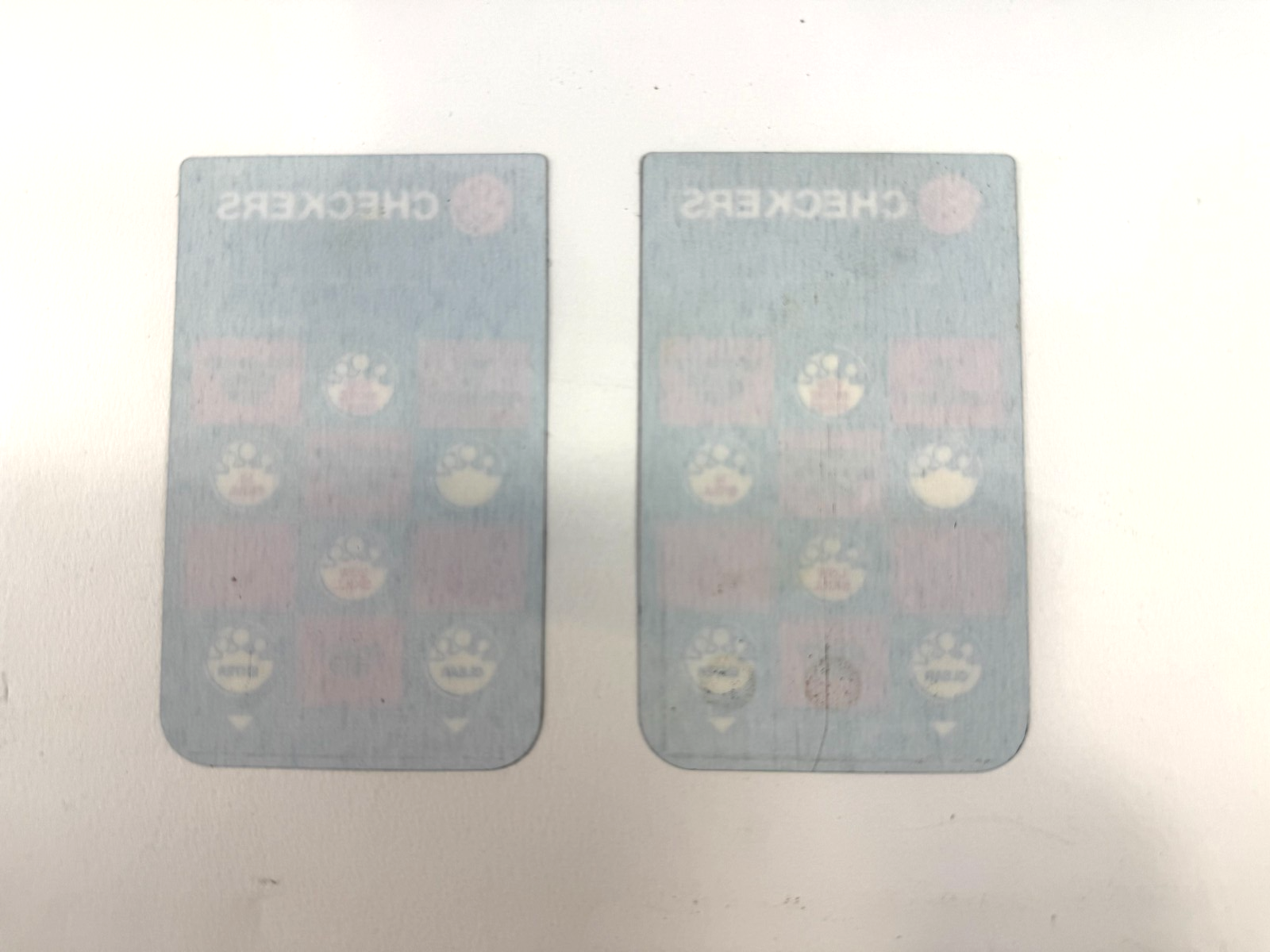 Checkers (Mattel Intellivision, 1979) Game, Box, Manual, and Overlays - Tested