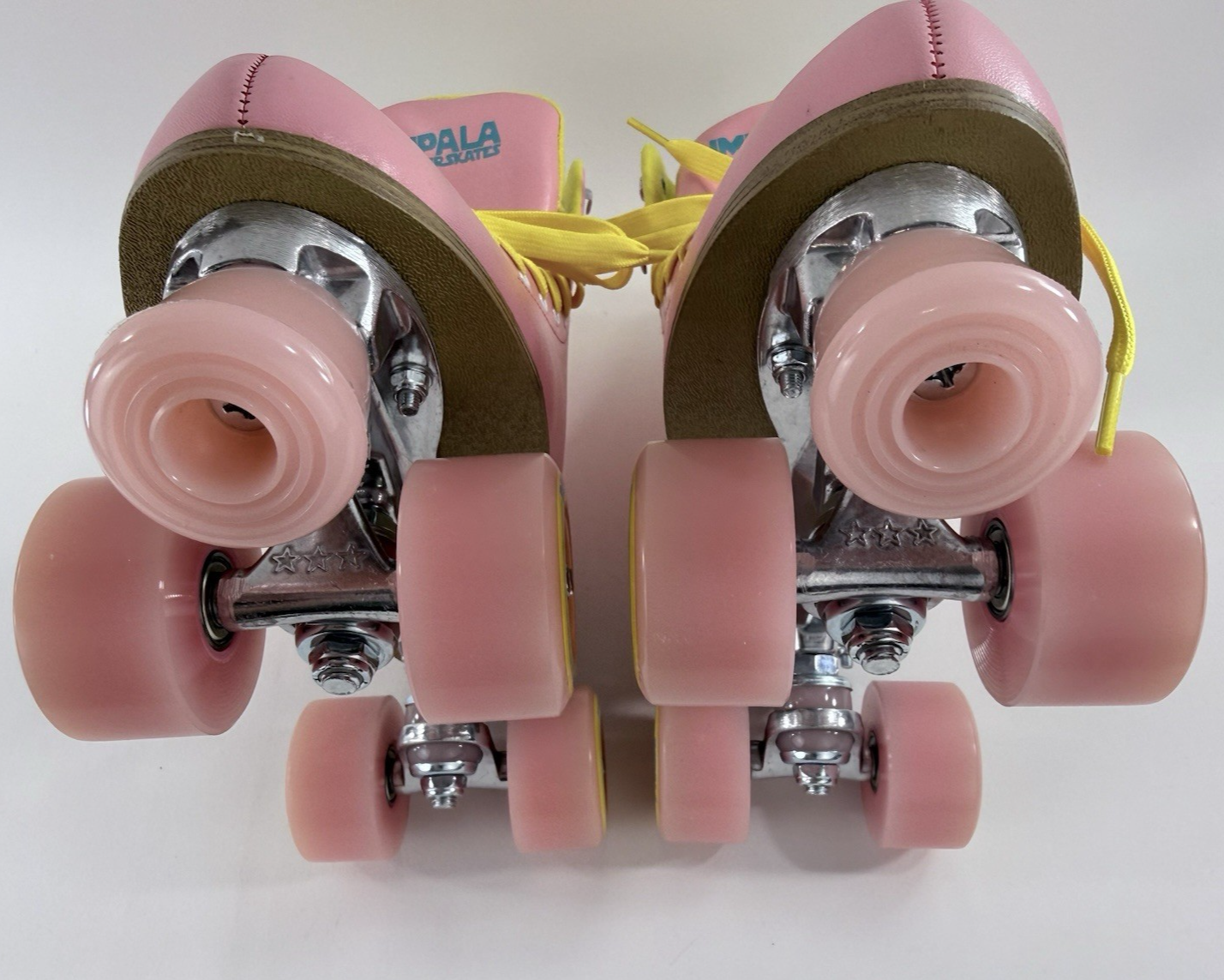 Impala Rollerskates US10 Women's A126-58817 Pink/Yellow Vegan Rollerskates - New
