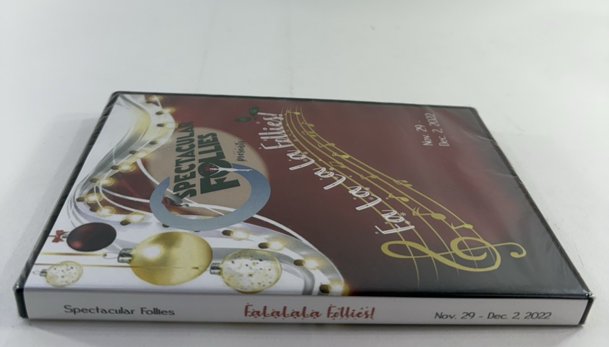 Spectacular Follies Presents Fa La La La Follies (DVD, 2022) New, Factory Sealed