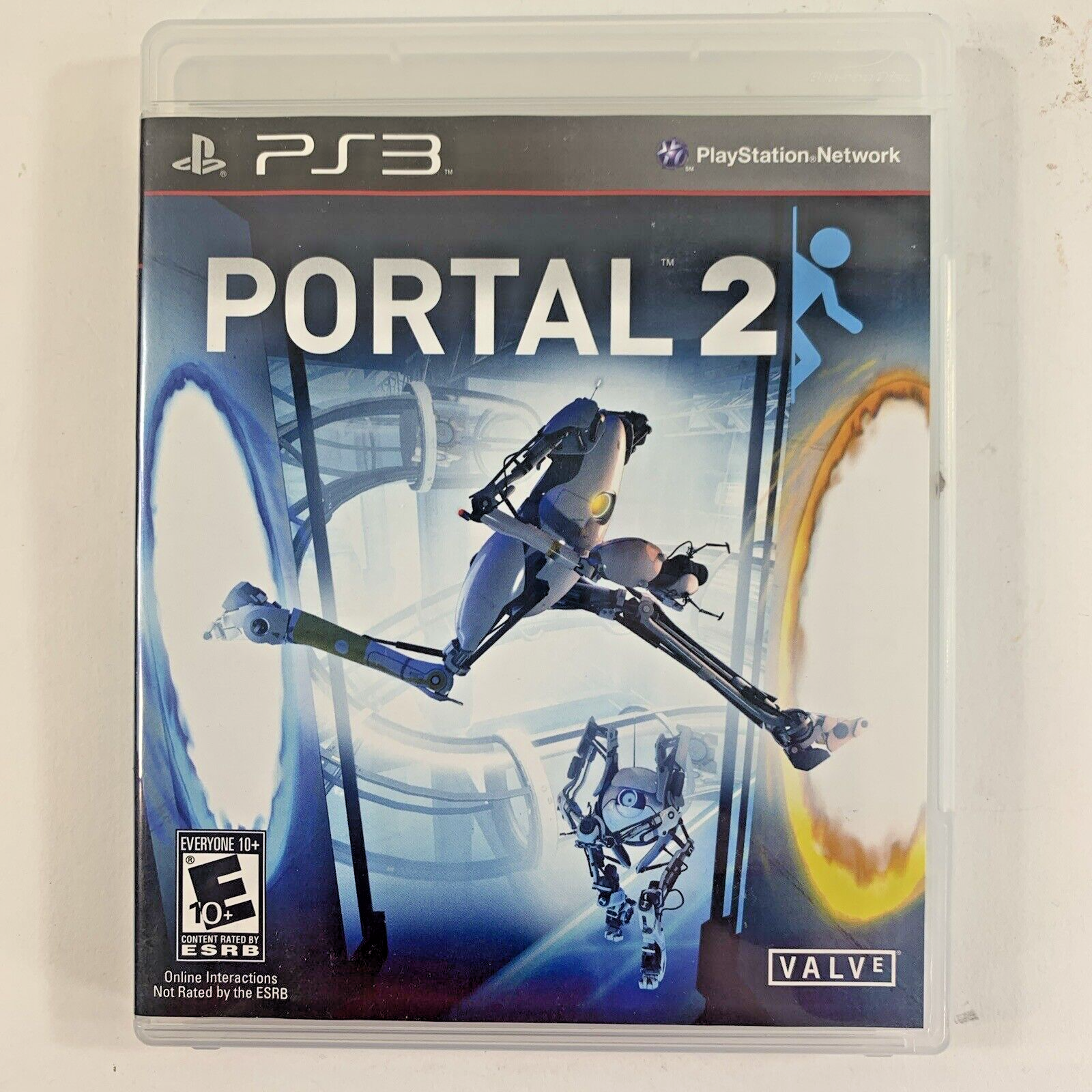 Portal 2 (Sony PlayStation 3, 2011) Game Case Manual - Tested
