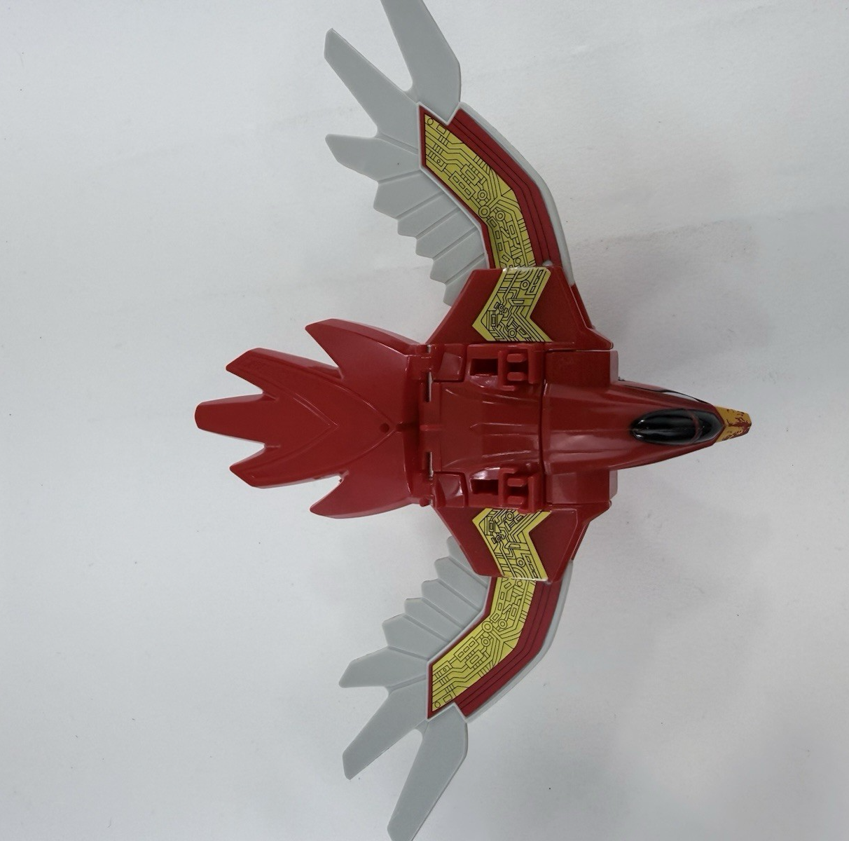 Bandai 1996 Power Rangers Deluxe Zeo Megazord & Red Battlezord Puncher - Tested