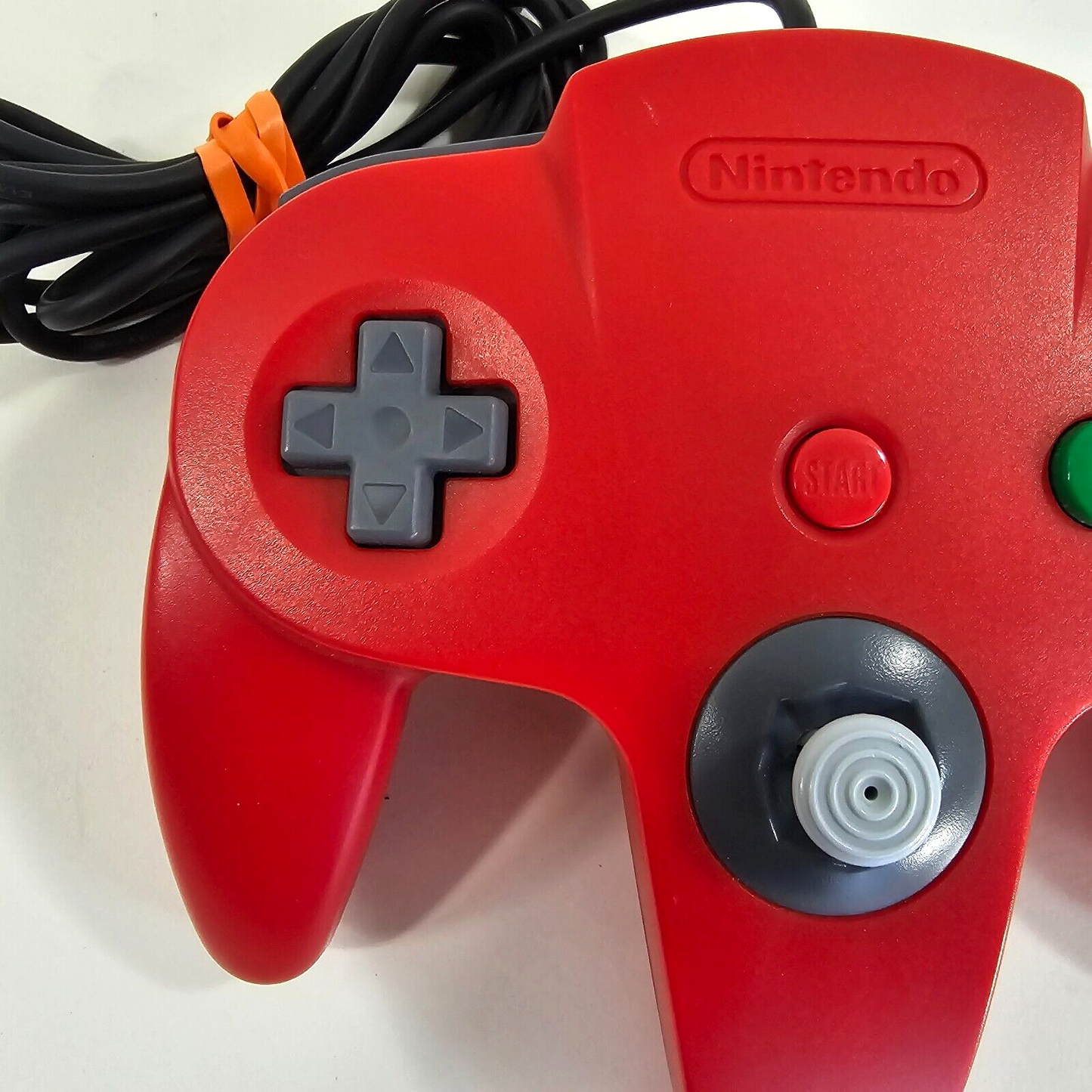 Nintendo 64 Red Controller NUS-005 - Tested and Working