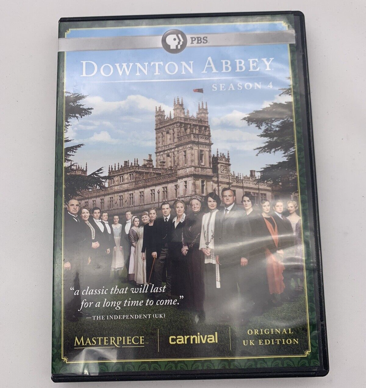 Downton Abbey: Season 1 2 3 4 (DVD Series Sets) Masterpiece Theater Original UK