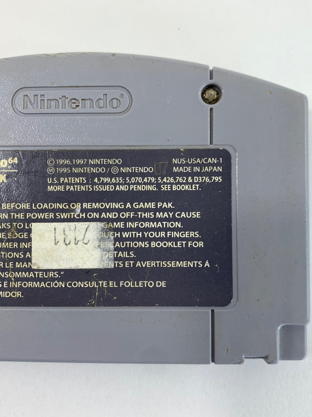 WCW Mayhem (Nintendo 64, 1999) Authentic Game Cartridge - Tested