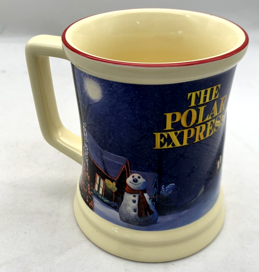 Warner Bros The Polar Express "Believe" Textured Seasonal Coffee Mug