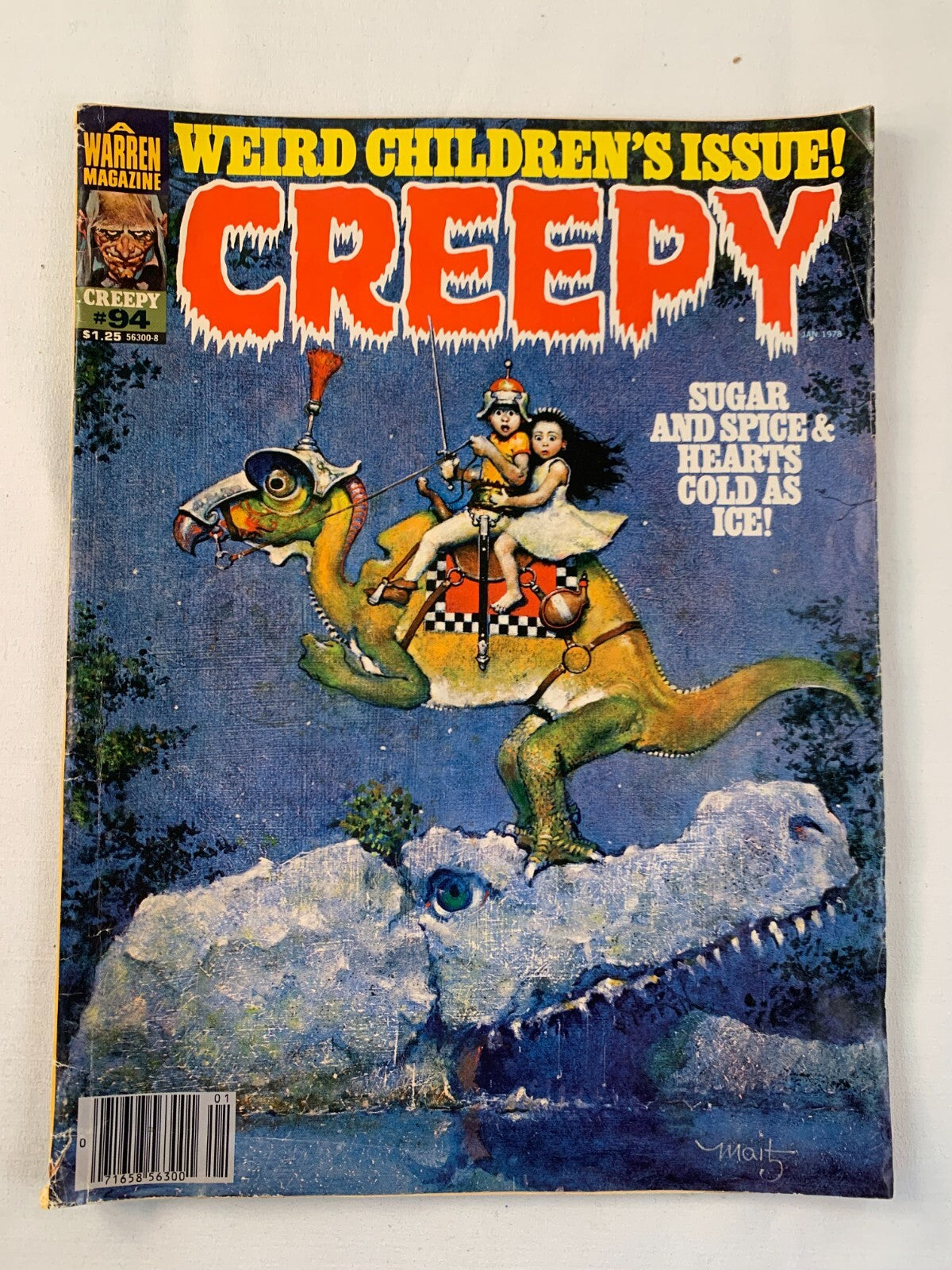 CREEPY #94, Warren Magazine 1978