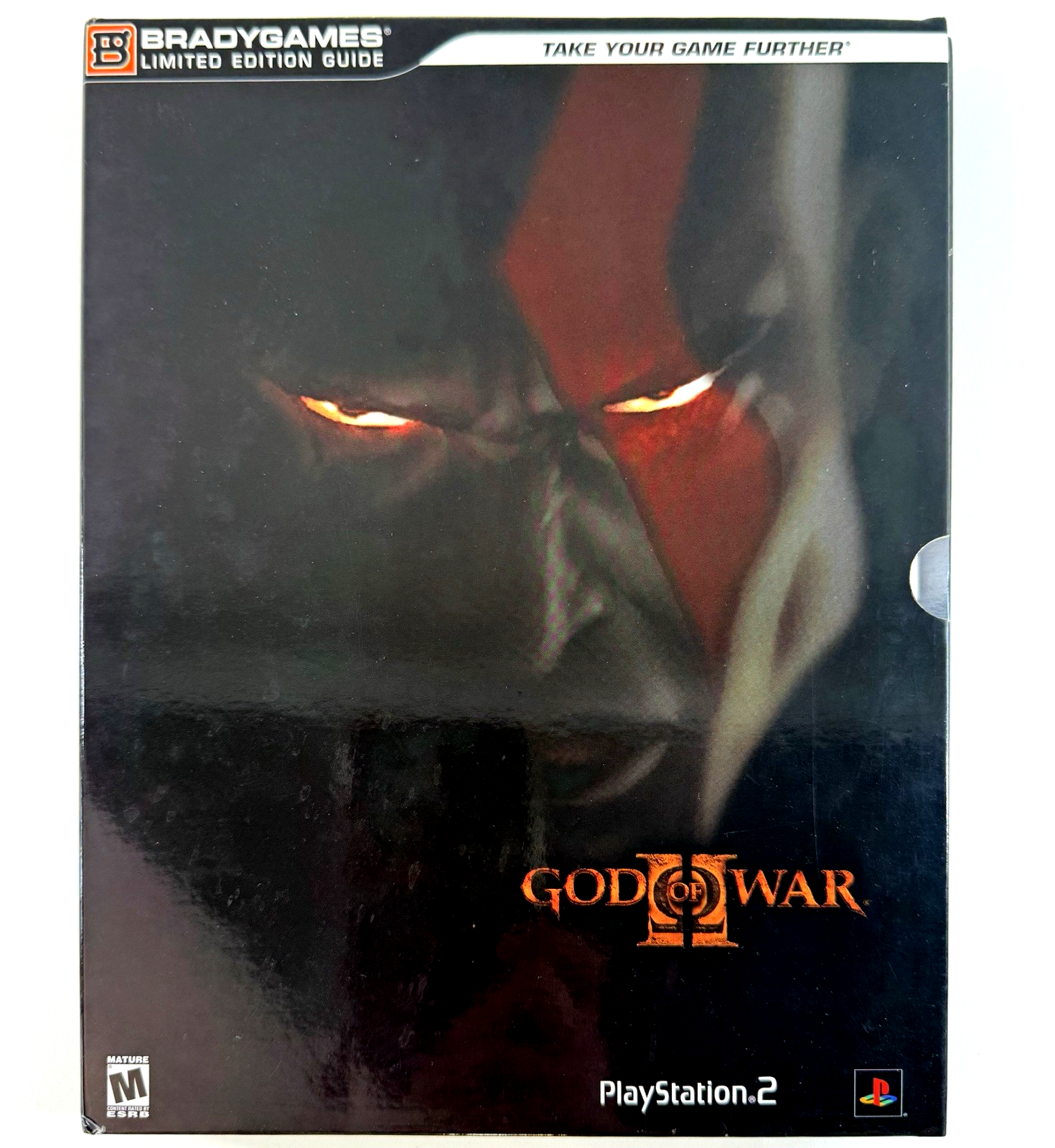God of War II Limited Edition Strategy Guide, Art Book, Poster -2007, BradyGames