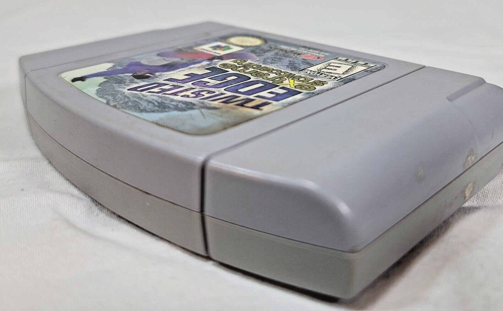 Twisted Edge Extreme Snowboarding (Nintendo 64, 1998) Game Cartridge - Tested